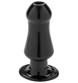 Perfect Fit Gladde buttplug hol - zwart