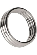 Master Series ECHO 1.75 INCH STAINLESS STEEL TRIPLE COCK RING