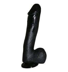 Master Series MIGHTY MIDNIGHT 10 INCH DILDO WITH SUCTION CUP