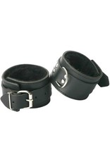 Strict Leather FUR LINED WRIST CUFFS