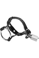 Strict Leather LOCKING COCK AND BALL RING