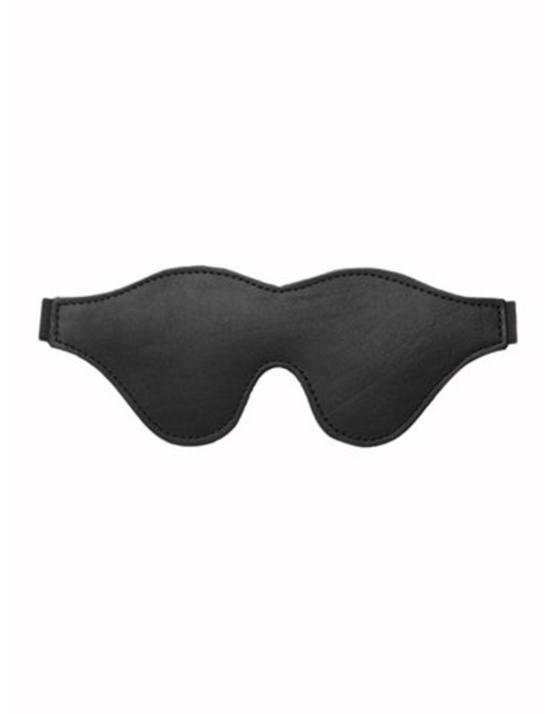 Strict Leather BLACK FLEECE LINED BLINDFOLD