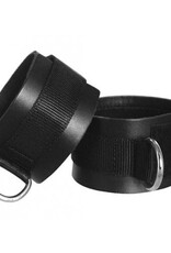 Strict Leather LEREN ENKELBOEIEN MET KLITTENBANDSLUITING