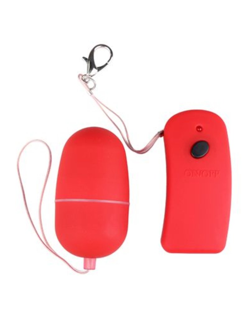You2Toys RED VIBRO BULLET WITH REMOTE CONTROL