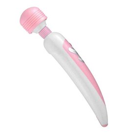 Savvy Multi Speed Wand Massager - Wit/Roze