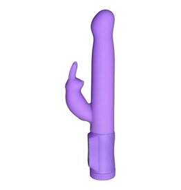 Savvy - Siliconen rabbit vibrator - Paars