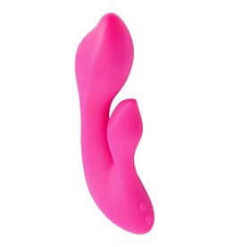 Savvy Turbo power siliconen rabbit vibrator roze