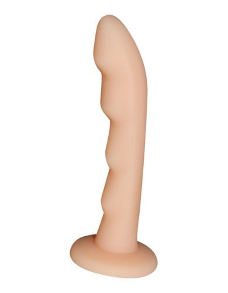 Strap U SILICONEN STRAP ON DILDO HUIDSKLEUR