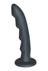 Strap U SILICONEN STRAP ON DILDO ZWART