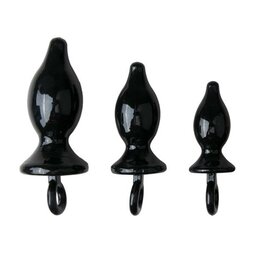 You2Toys Zwarte trainingsset met drie buttplugs