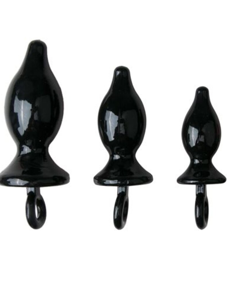 You2Toys Zwarte trainingsset met drie buttplugs