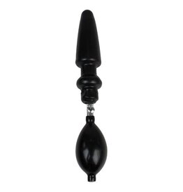 Master Series Opblaasbare buttplug met verwijderbare pomp