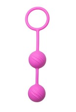 EasyToys Geisha Collection VAGINALE BALLETJES SEMI GERIBBELD ROZE