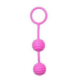 EasyToys Geisha Collection VAGINALE BALLETJES HORIZONTALE RIBBELS ROZE