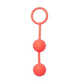 EasyToys Geisha Collection VAGINALE BALLETJES HORIZONTALE RIBBELS ORANJE