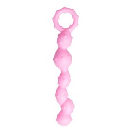 Easytoys Anal Collection ROZE ANAALBEAD MET NOPPEN