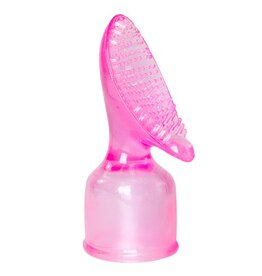 EasyToys - Wand Collection Roze borstelige attachment