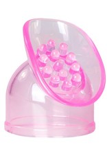 EasyToys - Wand Collection Roze attachment met noppen