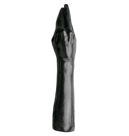 All Black FISTING DILDO 39 CM ZWART