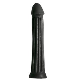 All Black XXL DILDO 31.5 CM ZWART