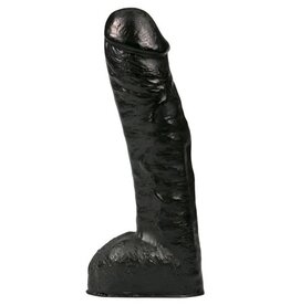 All Black REALISTISCHE DILDO 29 CM ZWART