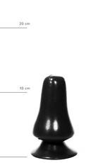 All Black Buttplug 12 cm - Zwart