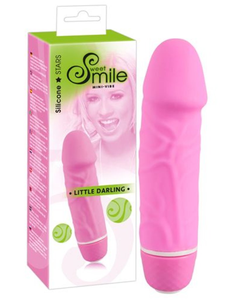Sweet Smile Kleine roze realistische vibrator