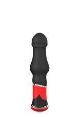 Dreamtoys VIBRERENDE BUTTPLUG ZWART/ROOD