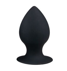 Easytoys Anal Collection Zwarte grote puntige buttplug