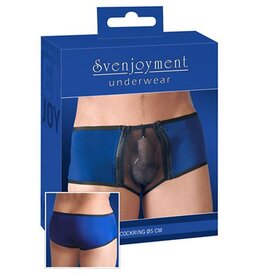 Svenjoyment Underwear HEREN SLIP MET COCKRING BLAUW