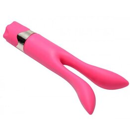 Vogue Dubbele roze bunny vibrator