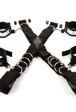 Fifty Shades of Grey - Stand to Attention bondageset - Zwart/Zilver