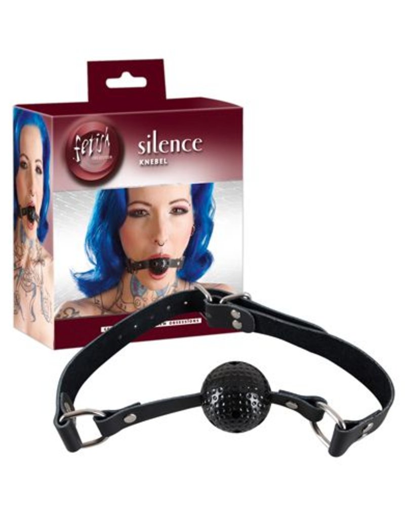 Fetish Collection BALL GAG ZWART