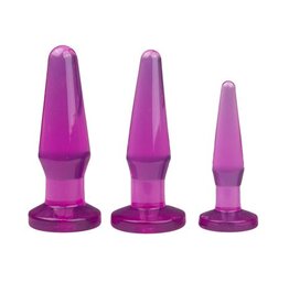 You2Toys Paarse set met 3 buttplugs