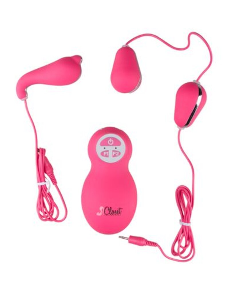 Closet Collection DE VALENTINA VIBRATOR SET ROZE