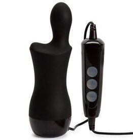 Doxy Zwarte siliconen Skittle vibrator