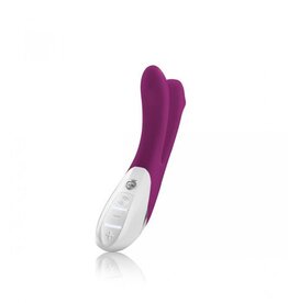 Mystim Bon Aparte vibrator met twee uiteinden - Paars/Wit