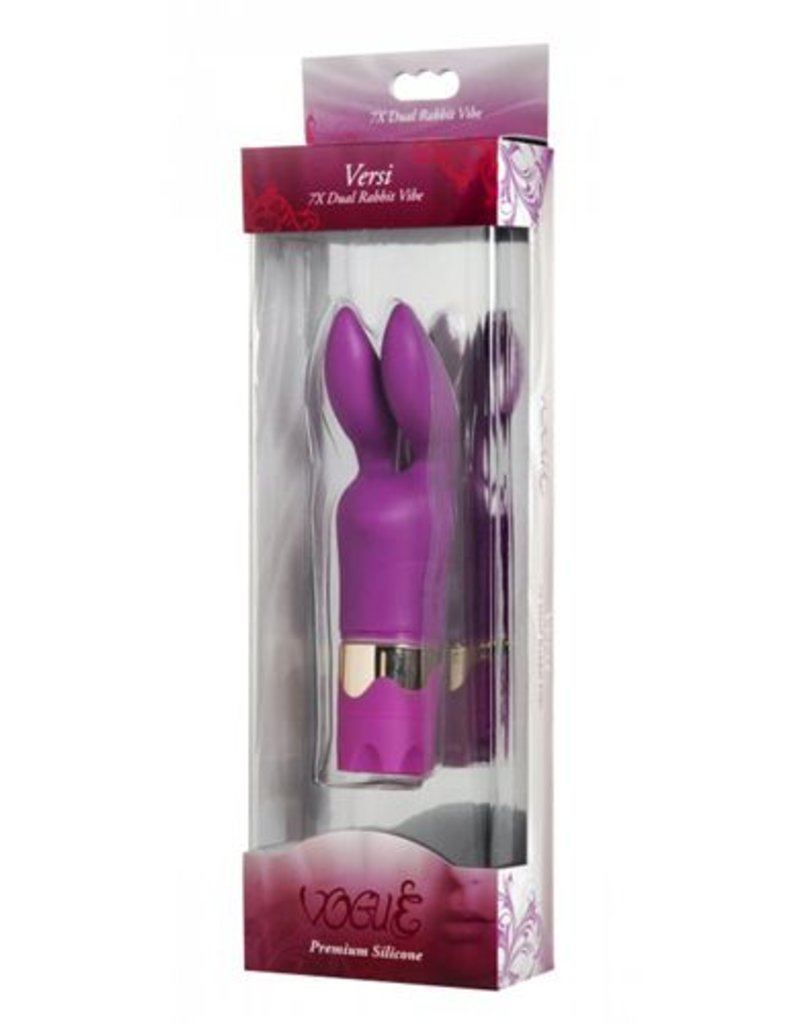 Vogue Bijzondere bunny vibrator - Paars