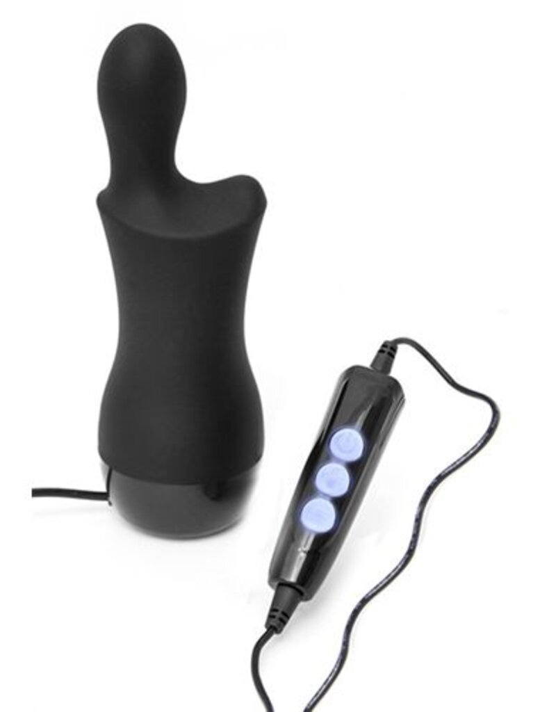 Doxy Zwarte siliconen Skittle vibrator