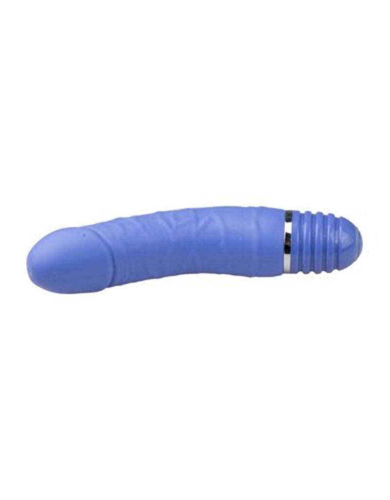 Nanma Purrfect siliconen vibrator in paars (grote top)