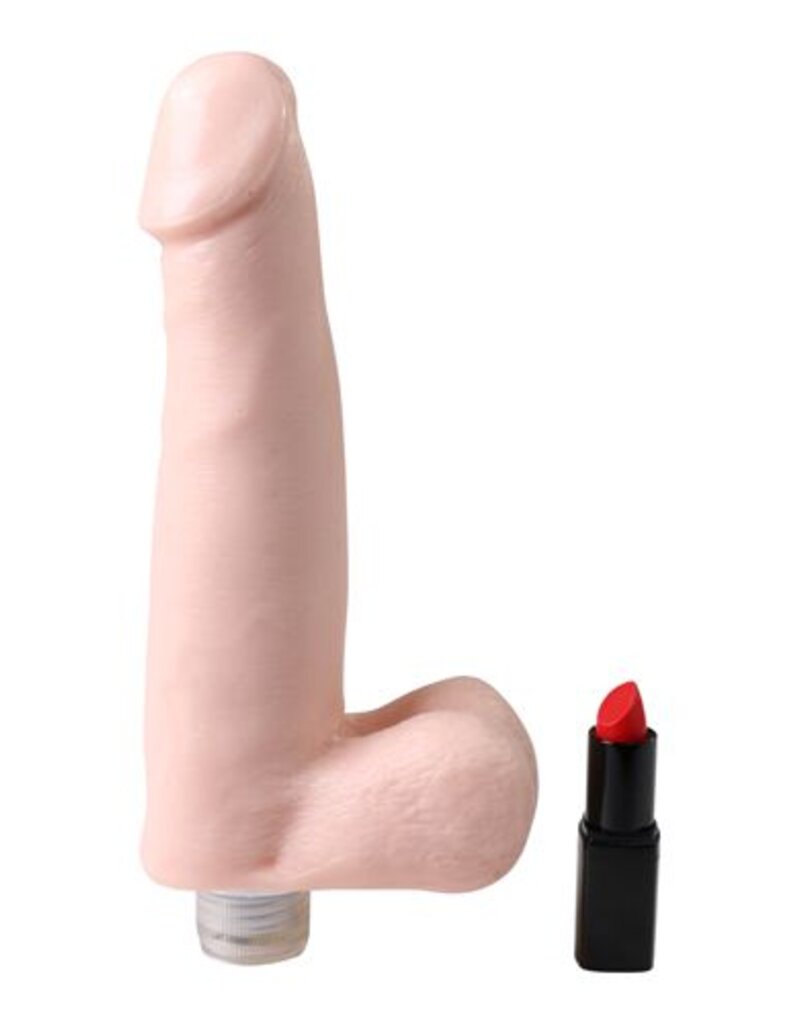 Basix Rubber Works Realistische vibrator XL - Huidskleur