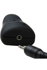 Master Series Zwarte cobra P-spot vibrator