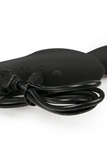 Master Series Zwarte ergonomische prostaatvibrator