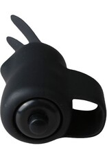 Shots Toys Sexspeeltje konijn vibrator in het zwart