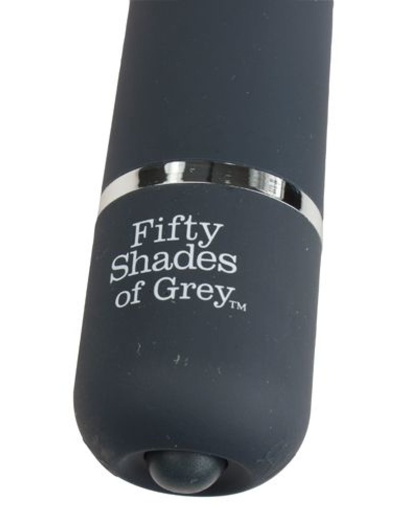 Fifty Shades of Grey Klassieke vibrator - 50 tinten grijs "Charlie Tango"