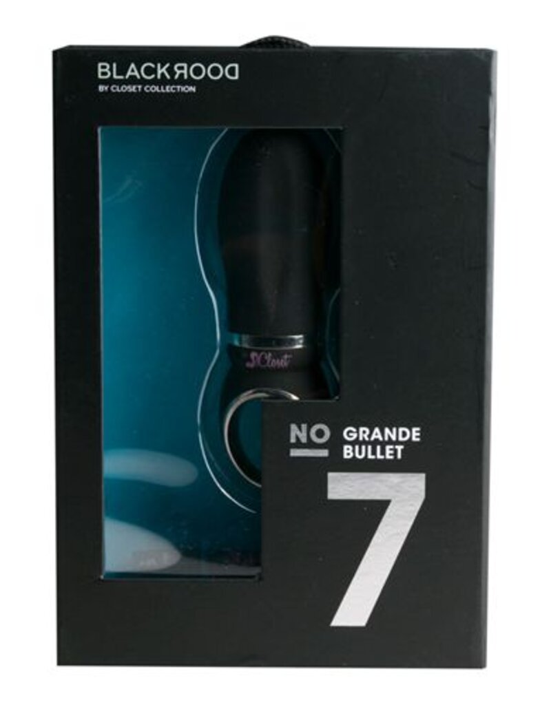 Closet Collection NO.7 Grande zwarte mini vibrator