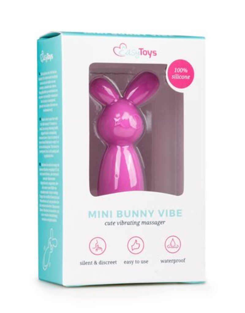EasyToys Mini Vibe Collection Vibrerende bunny vibrator - Roze