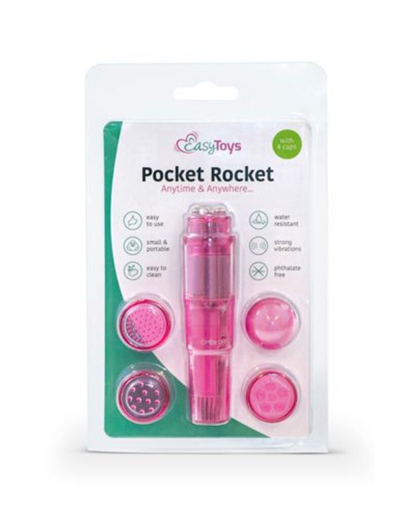 EasyToys Mini Vibe Collection Pocket Rocket - Roze