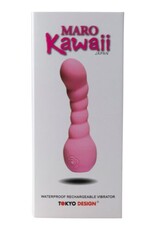 Kawaii 7 geribbelde vibrator