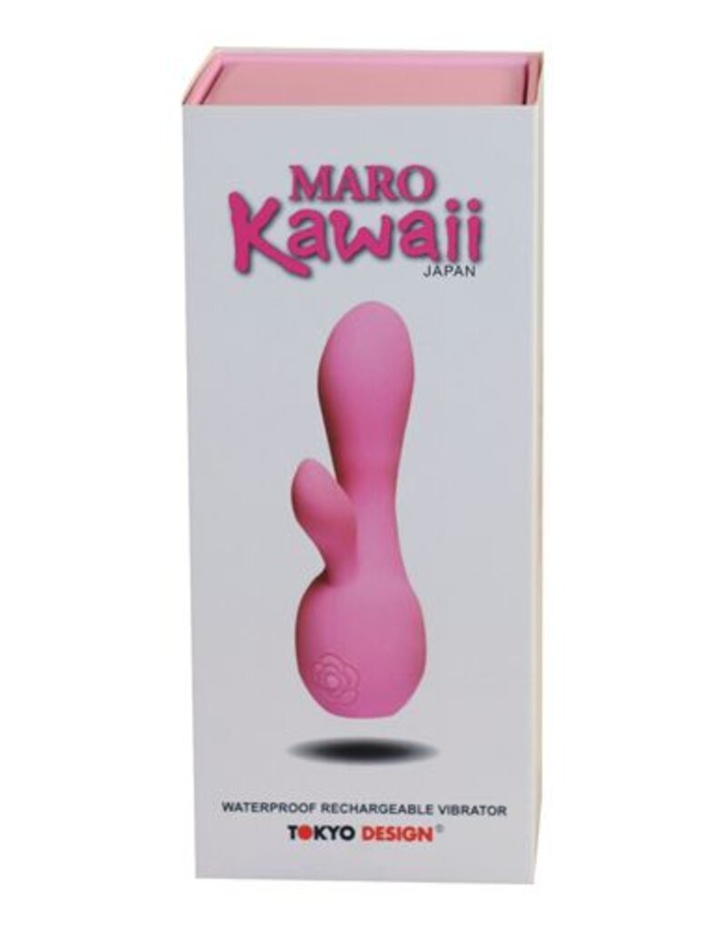 Kawaii 10 Siliconen vibrator roze